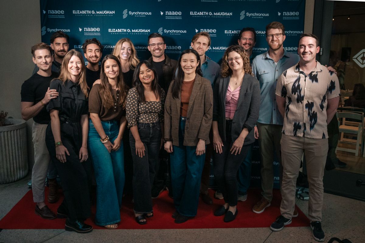 The In Our Nature team together at a screening
